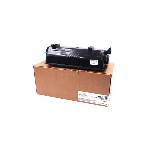 Тонер-картридж Kyocera ECOSYS P3045 TK-3160 (12.5k) (+чип) e-Line картридж galaprint gp tk 3160 12500 стр черный