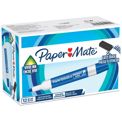 Набор маркеров для досок Paper Mate 2071060 Sharpie пулевидный пишущий наконечник синий