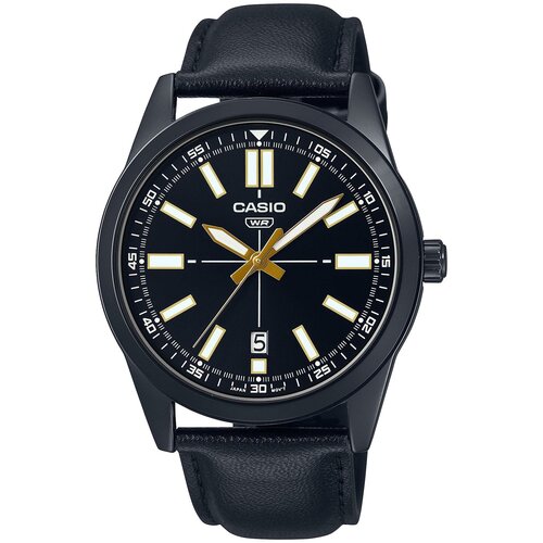 Наручные часы CASIO, черный наручные часы casio mtp vd02bl 2eudf