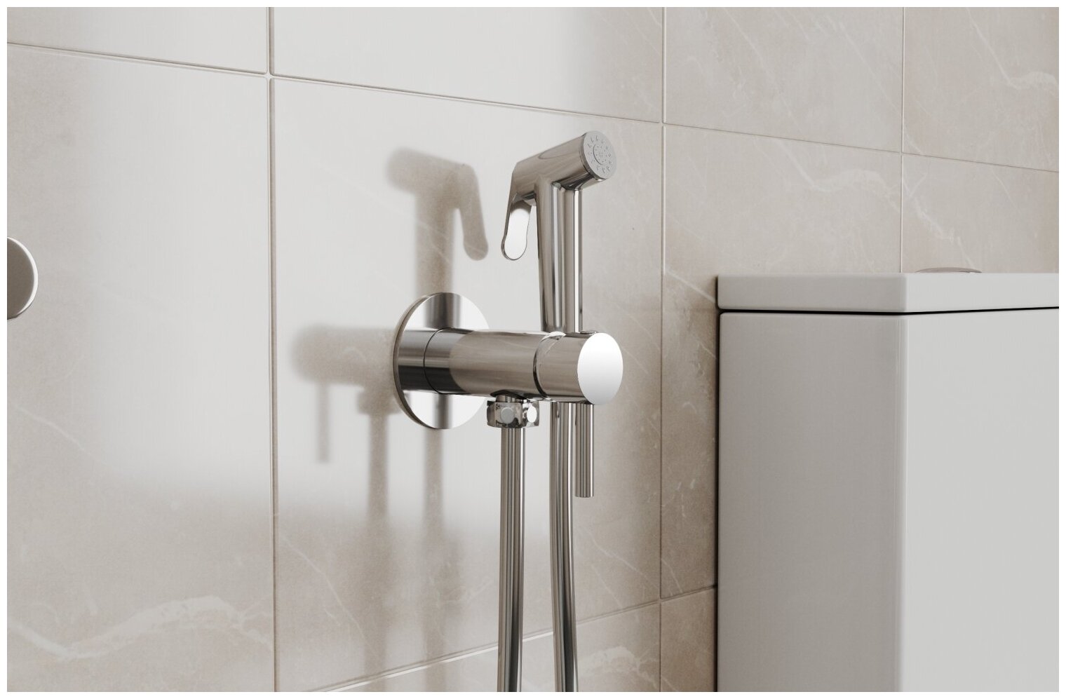Гигиенический душ со смесителем Bravat - фото №3
