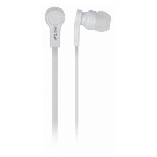 Внутриканальные наушники SmartBuy BANG с защитным кофром белые 60000₽