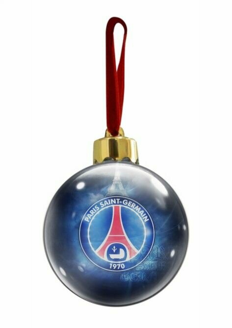 Новогодний ёлочный шар GOODbrelok ФК ПСЖ, Paris Saint-Germain - 0011