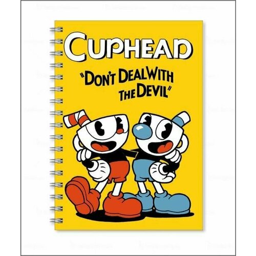 рюкзак капхед cuphead желтый 1 Тетрадь Cuphead/ Капхед №1