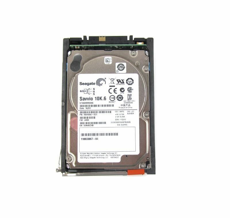 Жесткий диск EMC 005050212 900Gb 10K SAS 2.5" Hard Drive