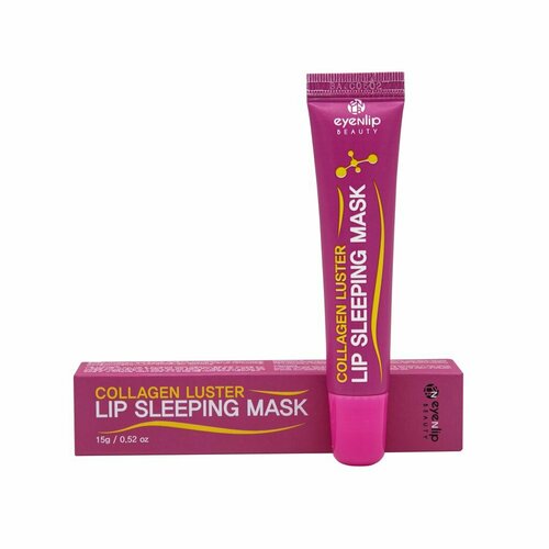 Маска для губ с коллагеном EYENLIP COLLAGEN LUSTER LIP SLEEPING MASK 15g 490₽