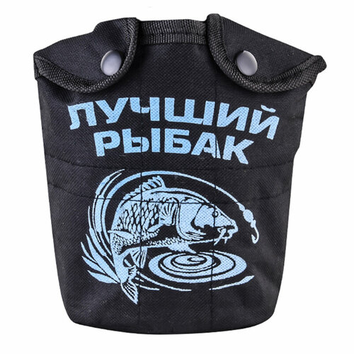 фото Практичный чехол на флягу "лучший рыбак" военпро