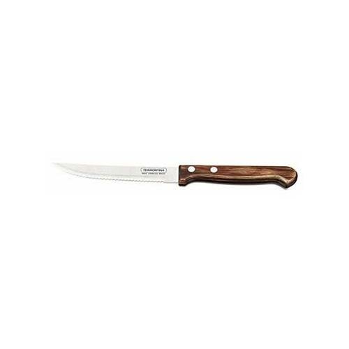 Нож для томатов/стейков TRAMONTINA Polywood 13см с деревянной ручкой в блистере