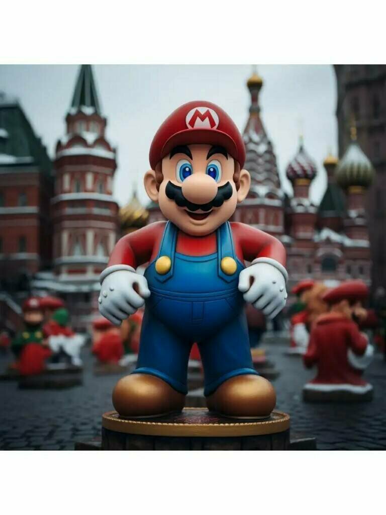 Супер Марио игрушка фигурка для детей / Super Mario детская "фигурка" 35 см.