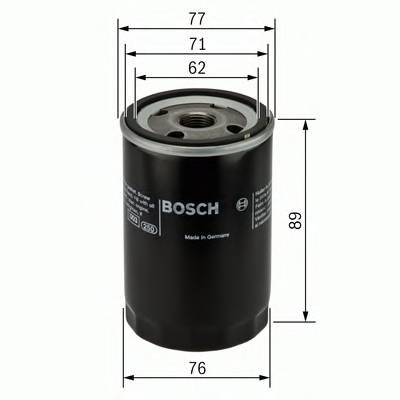 Масляный фильтр Bosch 0986452044