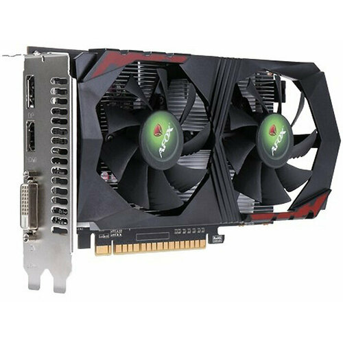 видеокарта pci e afox geforce gtx 750 af750 4096d5l4 v2 4gb gddr5 128bit 28nm 1020 5000mhz d sub dvi hdmi Видеокарта AFOX GeForce GTX 1050 Ti 4GB, AF1050TI-4096D5H7(GDDR5)