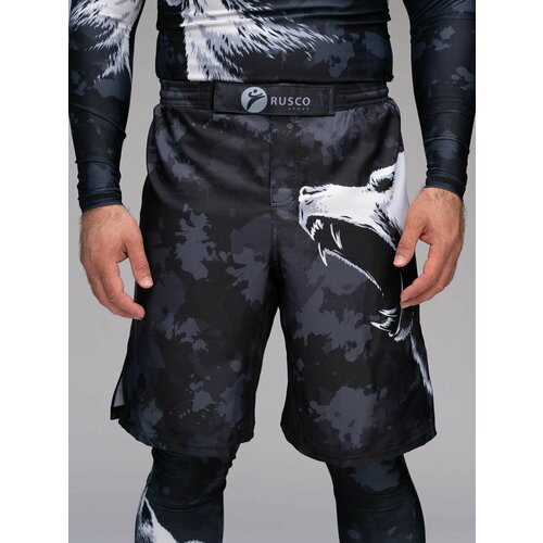 фото Шорты rusco sport, размер l, черный