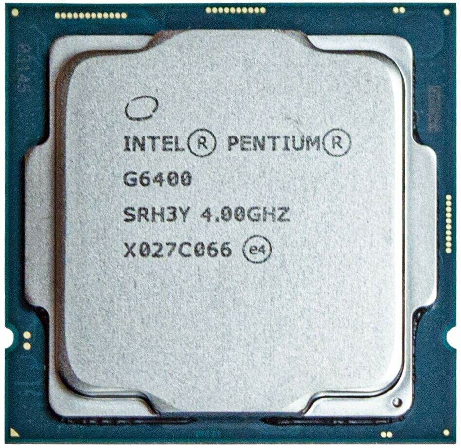 Процессор INTEL Pentium Gold G6400, LGA 1200, OEM [cm8070104291810s rh3y] - фото №6