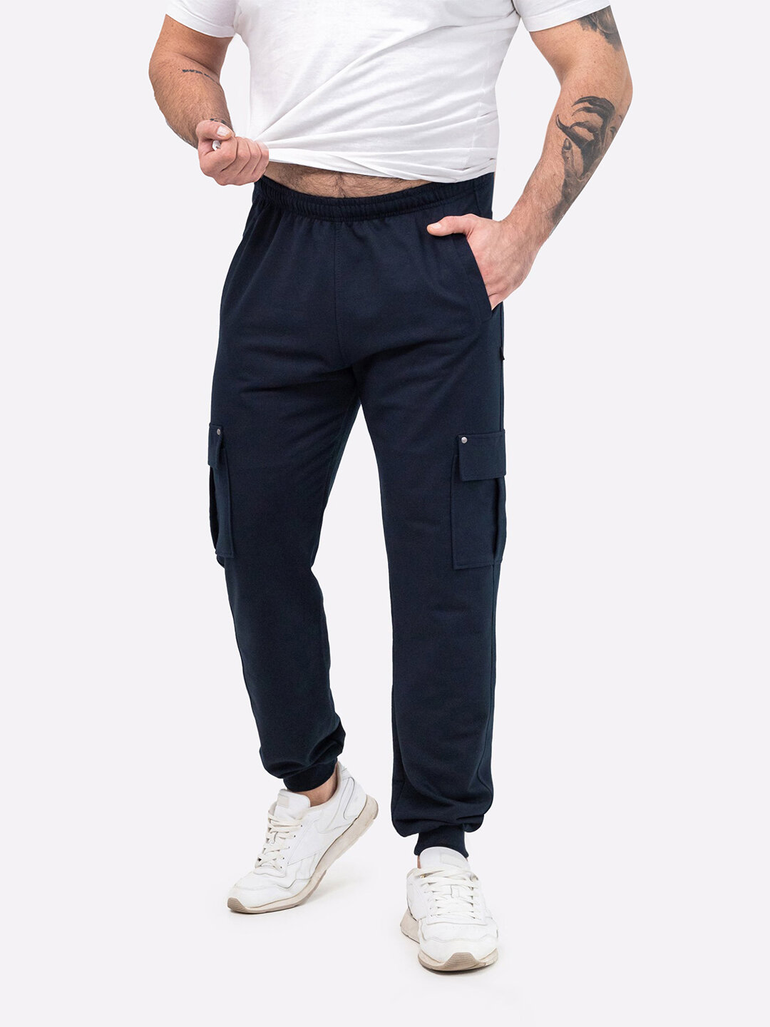 Спортивные штаны мужские джоггеры демисезонные для мужчин HappyFox, HF9122