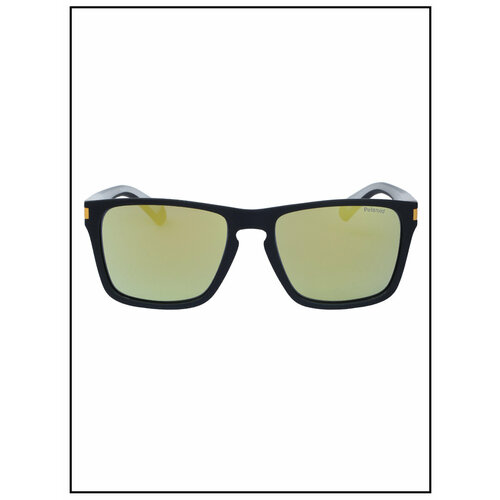 фото Солнцезащитные очки polaroid, прямоугольные, поляризационные, с защитой от уф, белый