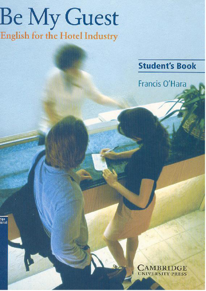Be My Guest. English for the Hotel Industry. Student's Book - фото №2