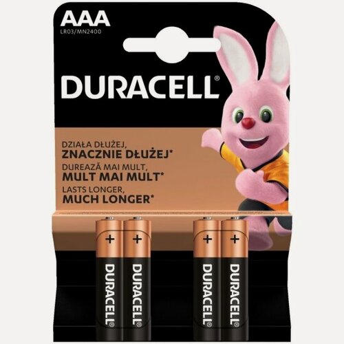 Изображение товара Элемент питания Duracell Basic LR03-4BL AAA бл 4