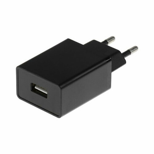 Сетевое зарядное устройство DAY016, 1 USB, 2.4, чёрный