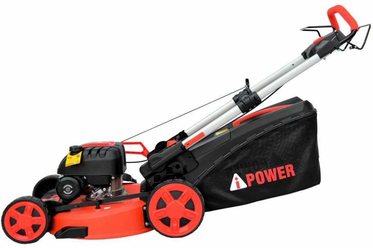 Бензиновая газонокосилка A-iPower AM53S, 5.5 л. с, 53 см