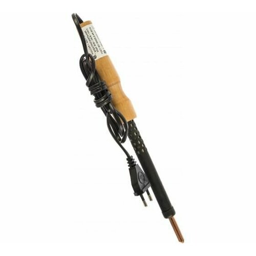 Электропаяльник Россия с деревянной рукояткой Россия 80Вт 55407-80 1434₽
