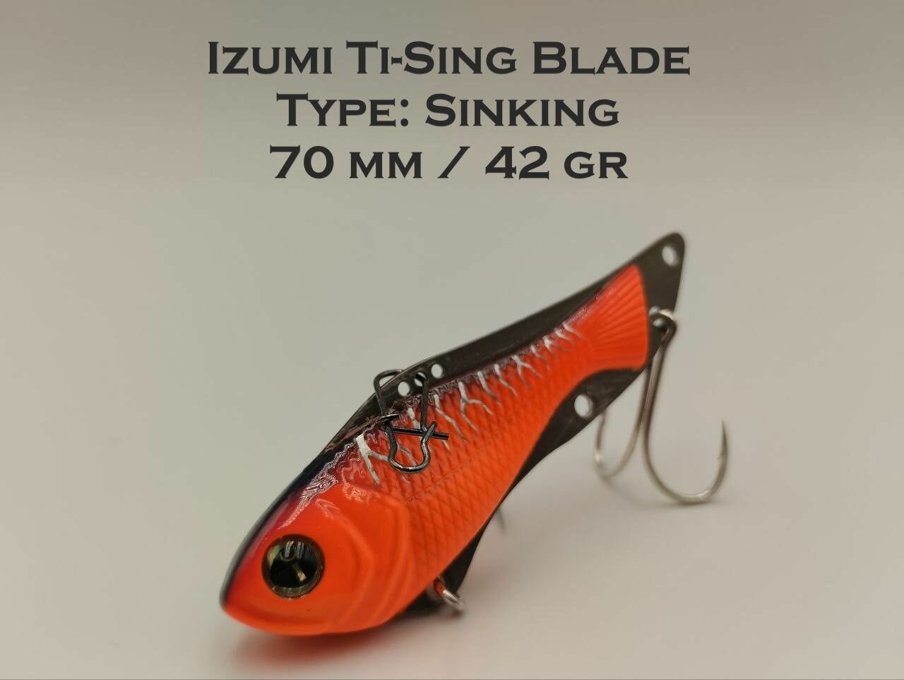 Блесна-цикада Izumi Ti-Sing Blade 1 1/2oz 42gr цвет 7