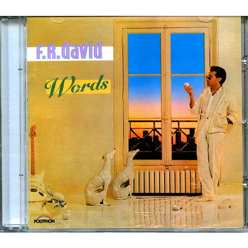 Музыкальный компакт диск F.R. DAVID - Words, 1982 г (производство Россия)