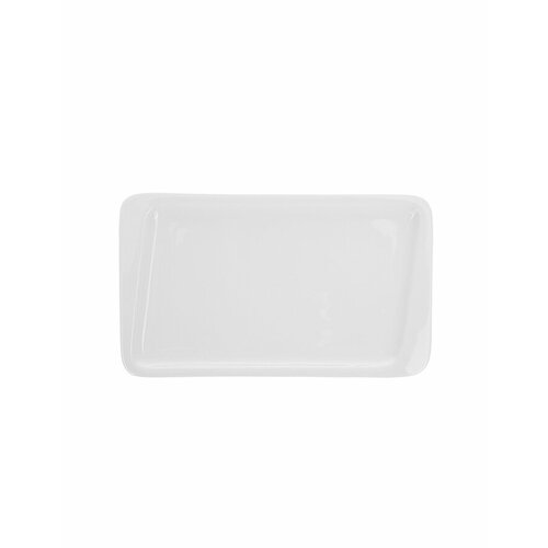 Блюдо прямоугольное Sam&Squito Quadro, фарфор, 25x15 см