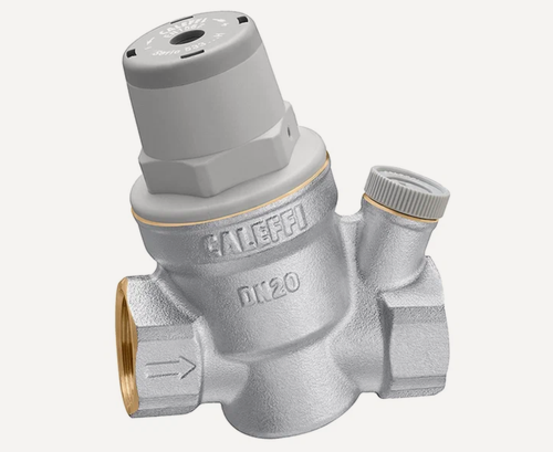 Изображение товара Редуктор давления Caleffi 533441H 1/2", латунь, с отверстием под манометр, для горячей воды