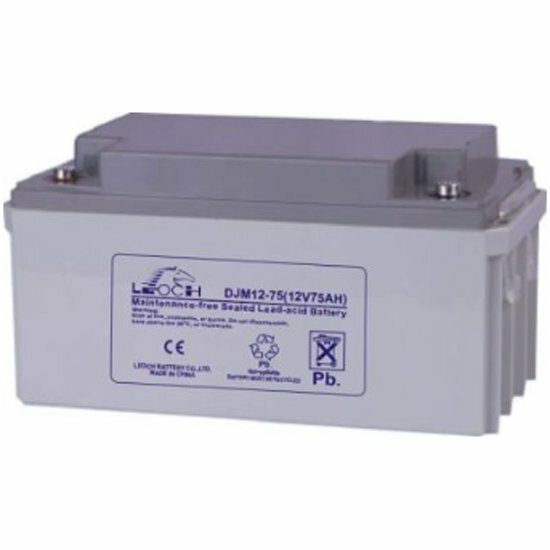 Аккумулятор Leoch DJM1275 (12В, 75Ач)