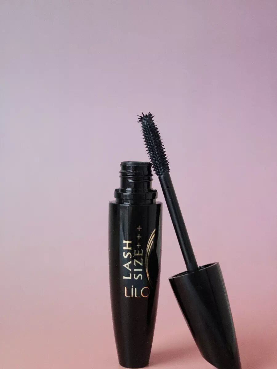 Тушь для ресниц LASH SIZE 3D объём+ подчеркнутый изгиб — фото 1