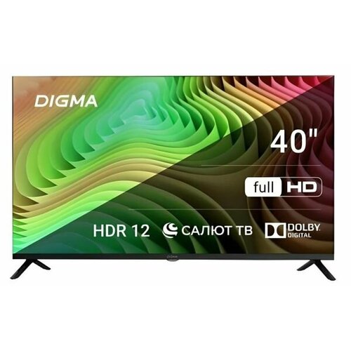 Телевизор Digma DM-LED40SBB36 40 Black Черный 19535₽