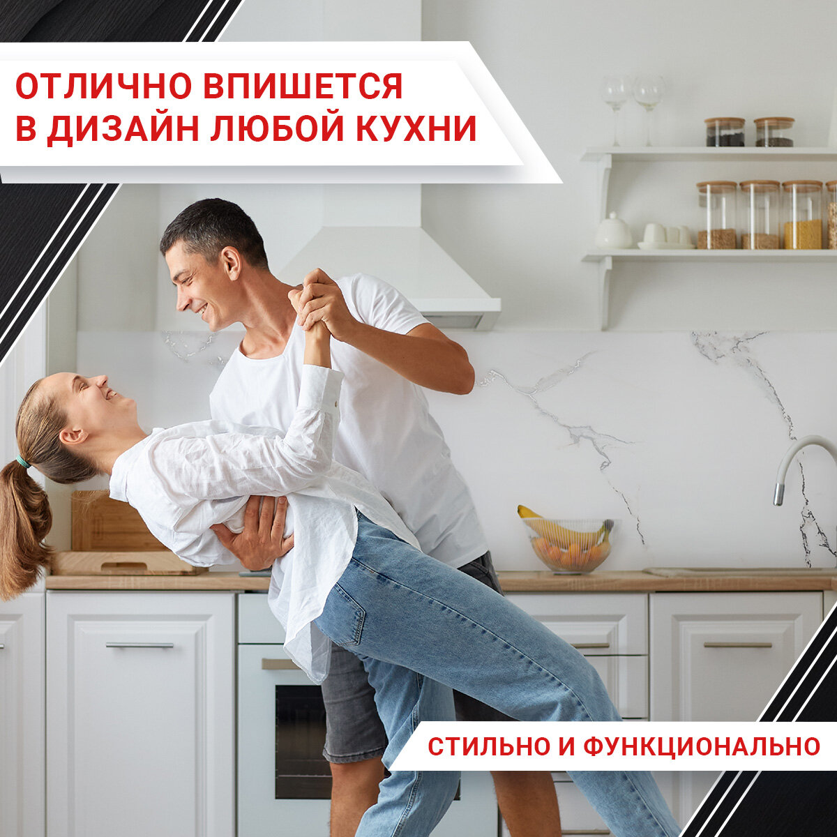 Кухонный фартук Мрамор металлик серебро панель на стену с рисунком; 3000х600, 1мм — фото 1