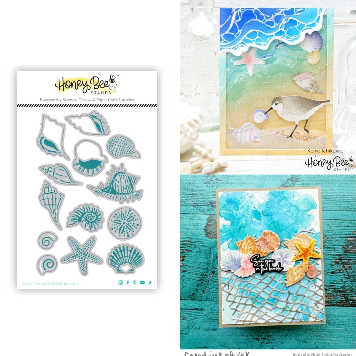 Пляжные маленькие ракушки металлические Вырубные штампы для украшения своими руками фотоальбом с тиснением бумажная карточка для скрапбукинга 2024 новая коллекция для лета H2080-dies new