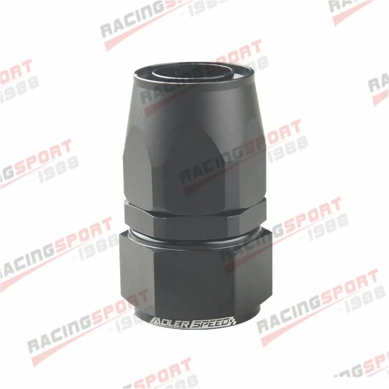 Универсальный прямой переходник AN20 AN-20 20 AN для топливного шланга с углом поворота 0 °/45 °/90 °/180 ° черный Straight