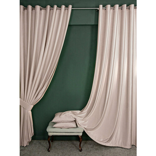 фото Шторы бархат антикоготь 200х290 (2 шт), erika home (evrika home)
