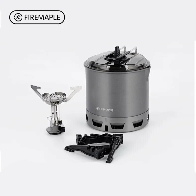 Набор Посуды Для Кемпинга FIRE-MAPLE (Включает Газовую Плиту/держатель Баллона/кастрюлю)