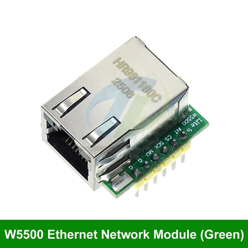 Модуль TZT USR-ES1 W5500, W5500 Green
