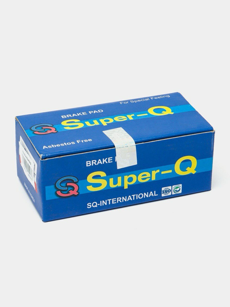 Передние колодки Super-Q, для Chevrolet Matiz/Kalos, черные, дисковые, 2 шт — фото 1