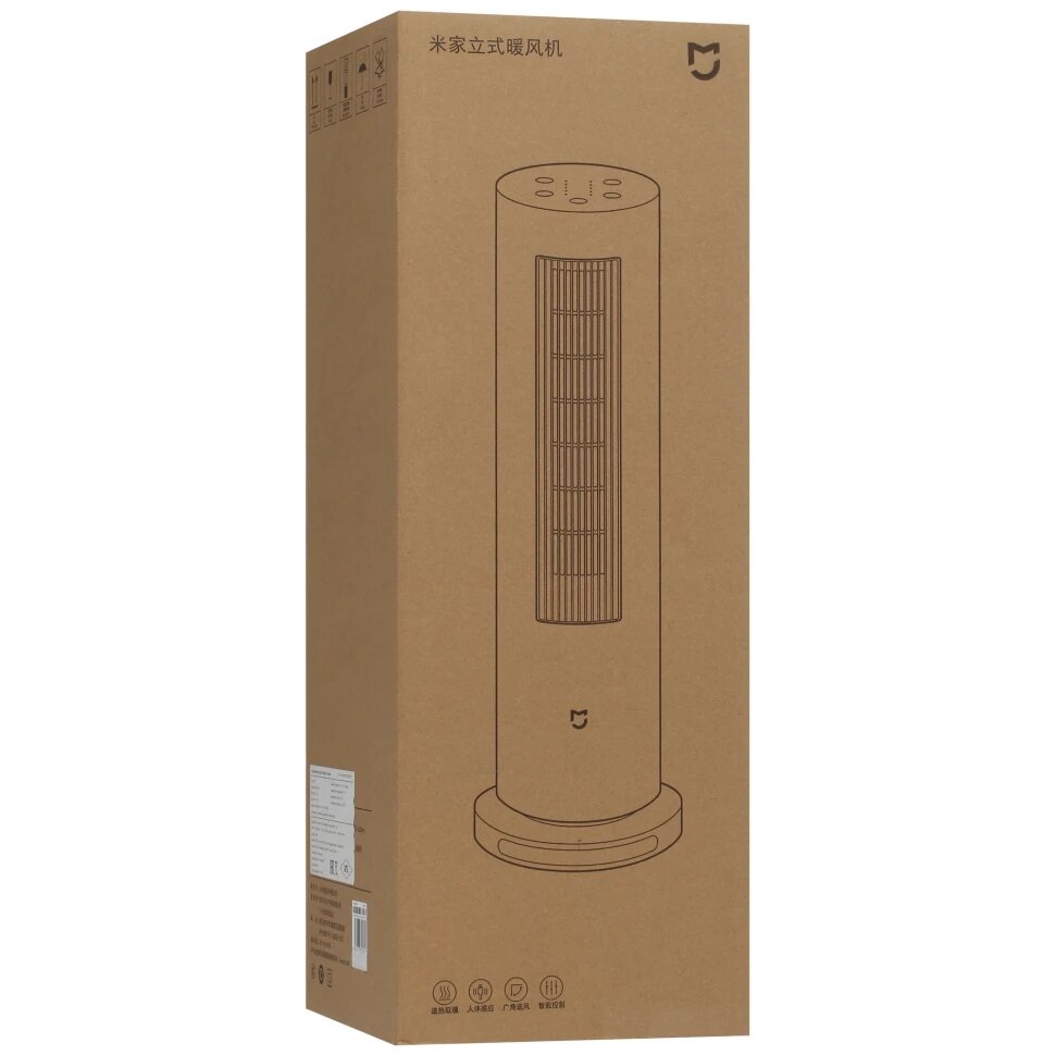 Тепловентилятор Mijia Vertical Air Heater LSNFJ01LX, 2100 Вт, 20 м², регулировка температуры