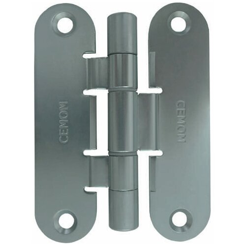 Карточная петля CEMOM MOATTI I1078-00-00/BC 8062 матовый хром, вес полотна 80кг, 29x111,5мм, врезка ESTETIC 80 51540 16167378