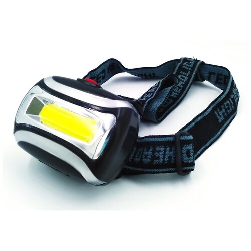 фото Фонарь светодиодный налобный yt-696-cob, яркий налобный фонарь, налобный фонарь на батарейках, портативный мощный подарито подарки и сувениры