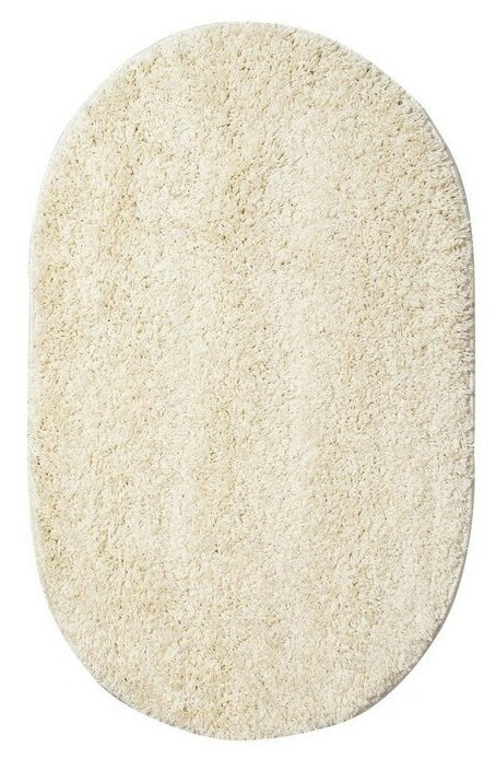 Витебские ковры Ковер Шегги овальный, размер 60х100 см, ПП 100%, джут - фотография № 1