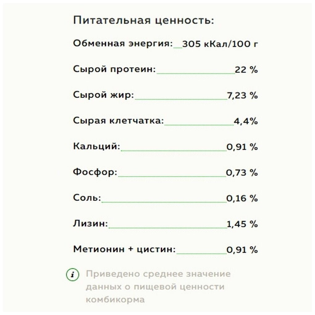 Комбикорм сытный про для бройлеров РОСТ ПК-5 (10 кг) - фотография № 3