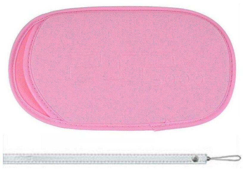 Мягкий чехол + ремешок Розовый для Sony PSP-1000/2000/3000 (PSP)