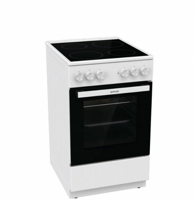 Плита электрическая GORENJE GEC5A12WG-B белая