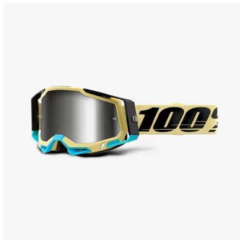 PitBikeClub Очки 100% Racecraft 2 Goggle Airblast / Mirror Silver Lens (50121-252-11)