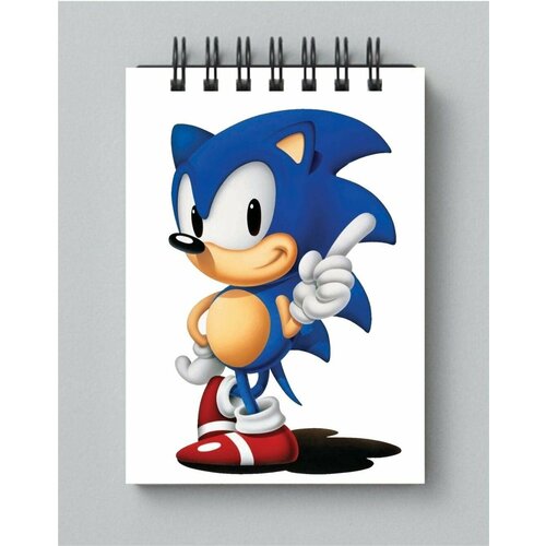 Блокнот Sonic - Соник № 15 коллекционный ежик соник со сменными лицами sonic the hedgehog jakks pacific