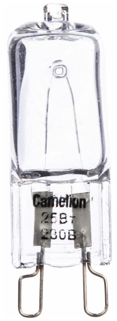 Лампа галогенная Camelion G9 25W 220V прозрачная