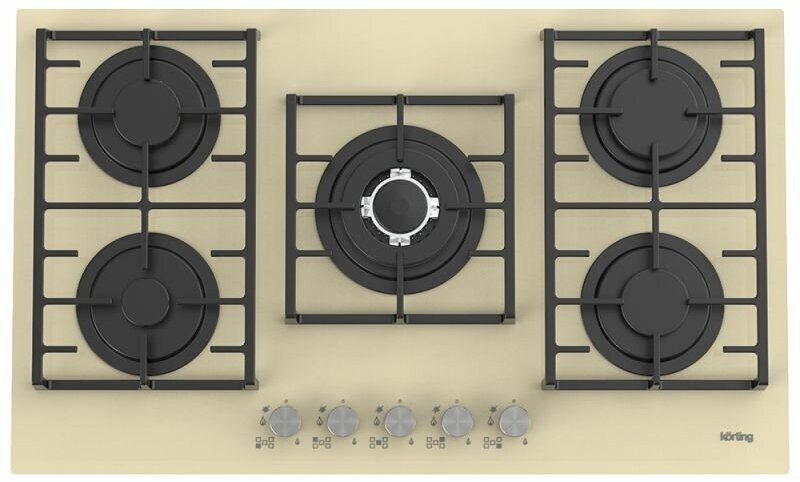 Газовая варочная панель Korting HGG 9835 CTB