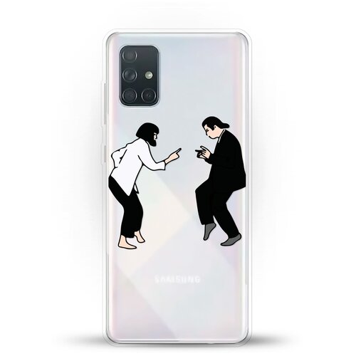 фото Силиконовый чехол винсент и миа на samsung galaxy a71 andy & paul