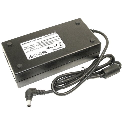 Блок питания для монитора и телевизора LCD 19V 737A 140W 65x44mm OEM 352800₽